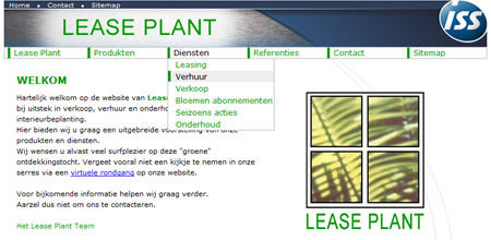 Lease Plant website