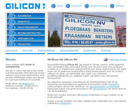 Gilicon website