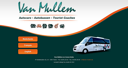 Autobussen Van Mullem website