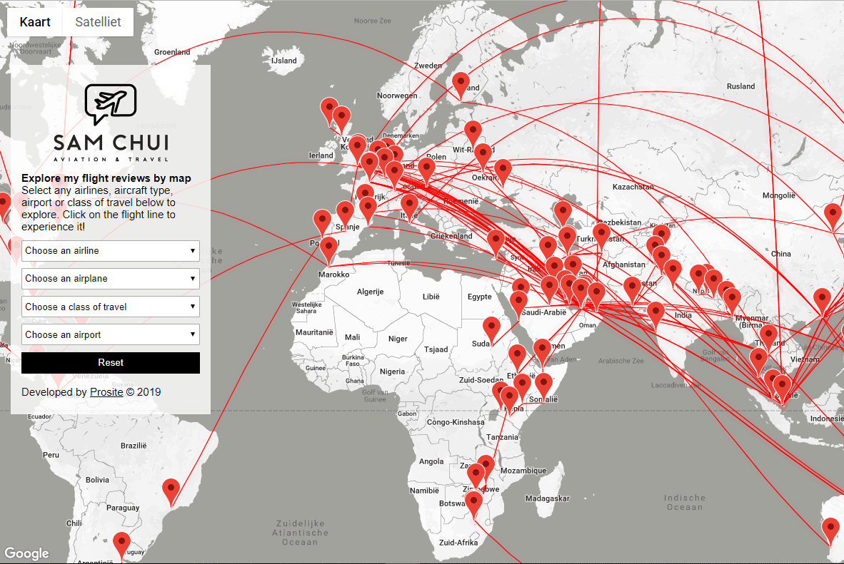 Sam Chui Travel Map screenshot